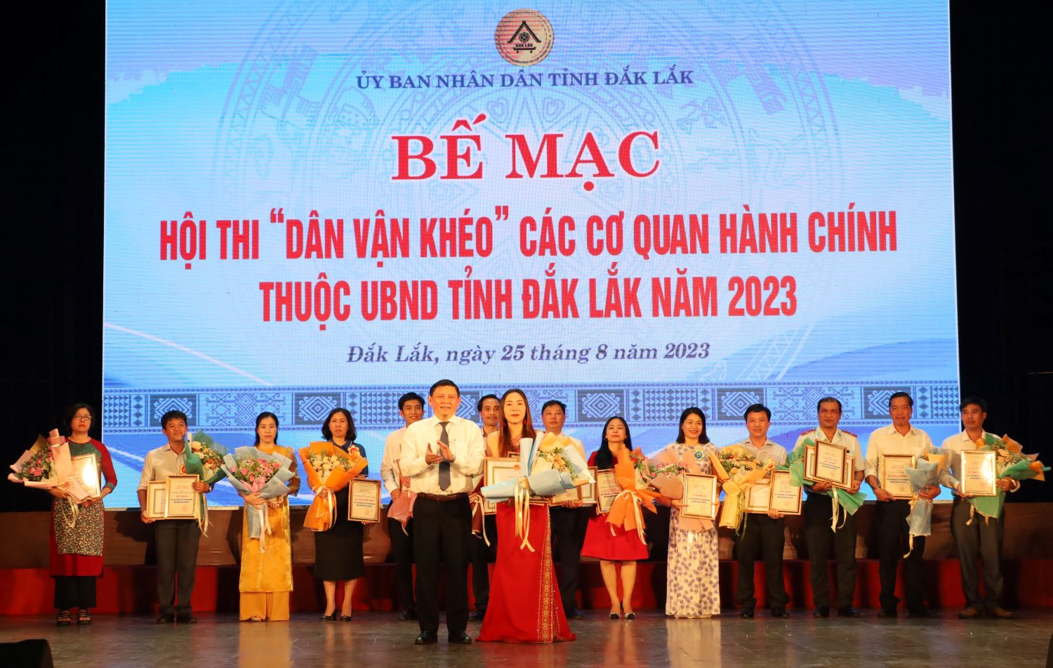 Bế mạc Hội thi “Dân vận khéo” các cơ quan hành chính thuộc UBND tỉnh năm 2023